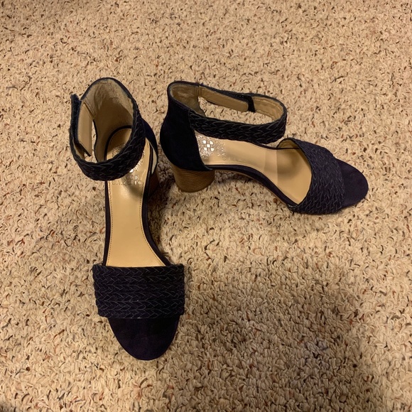 Vince Camino Blue Heels - Picture 1 of 3